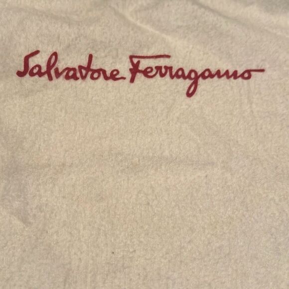 Vintage Salvatore Ferragamo Womens Marisa Colorblock Brown Leather Shoulder Bag - Picture 3 of 14